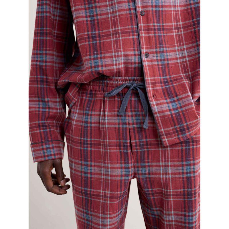 Seasalt Cornwall Netter Pyjama Set Moss Conker image number 2